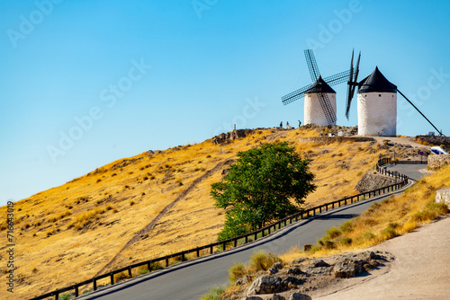 La Mancha windmill in Consuegra, Spain	