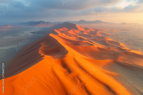 Desert Serenity: Aerial Elegance