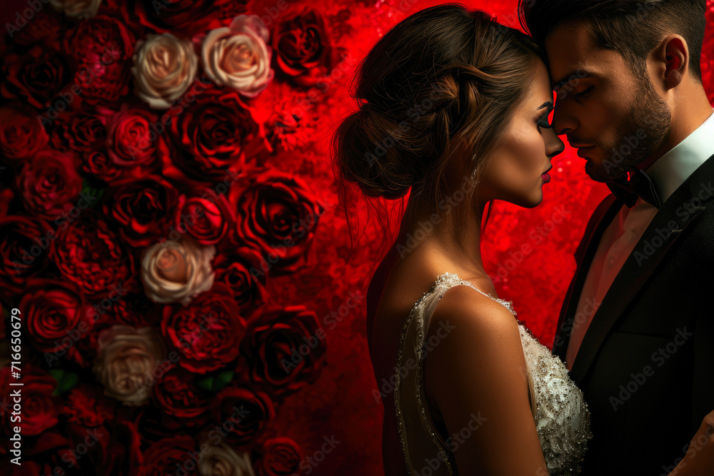 Elegance in Red: A Timeless Romance Elegance in Red: A Timeless Romance
