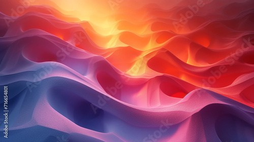 abstract colorful glowing wavy perspective with fractals and curves background 16:9 widescreen wallpapers