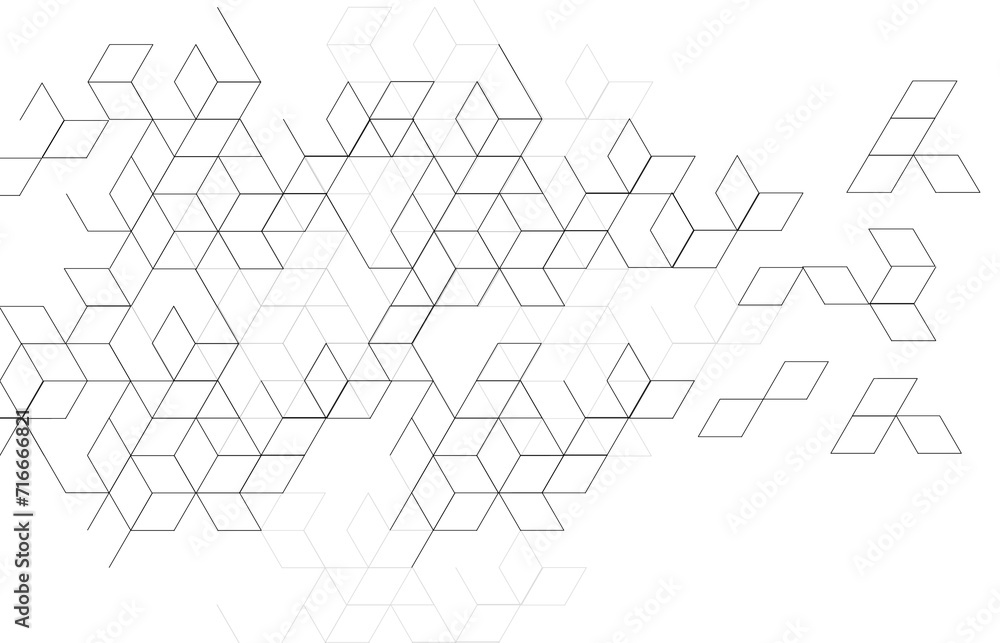 Abstract boxes background,abstract black isometric vector blocks