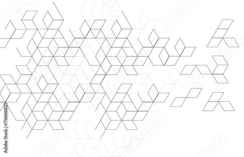 Abstract boxes background,abstract black isometric vector blocks