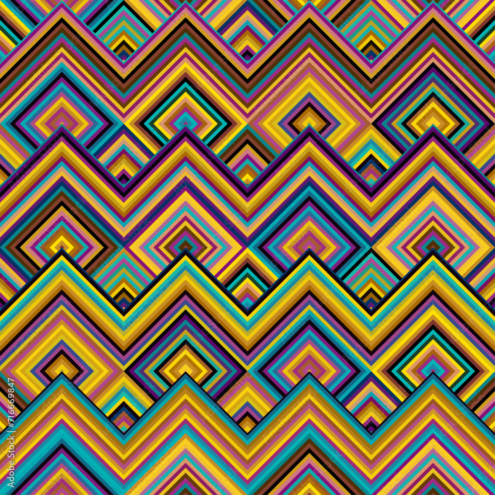 Seamless vector pattern. Tile herringbone geometric pattern . Natural khaki colors. Regular herringbone tile..