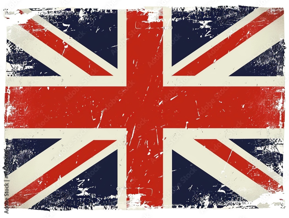 Fototapeta premium Flag of the United Kingdom.