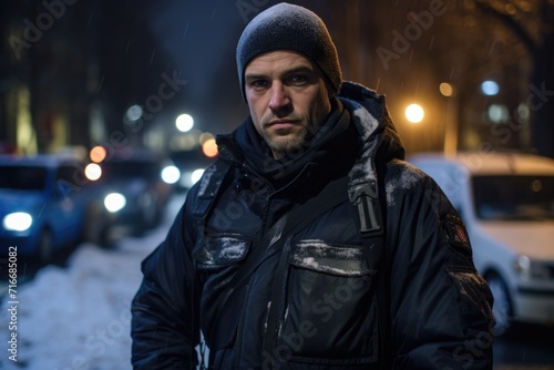 Winter Night Watchman