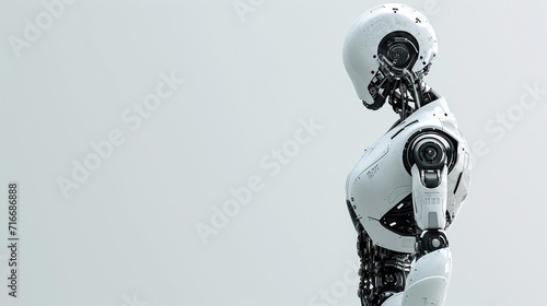 humanoid robot background wallpaper © 재웅 나