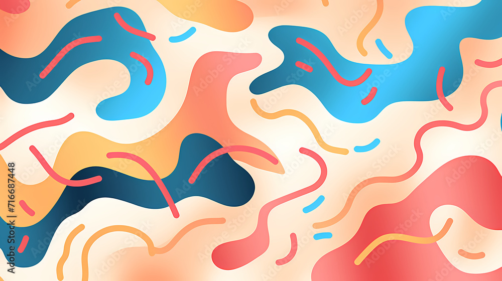 Abstract seamless doodle background, artistic background Abstract seamless doodle background, artistic background