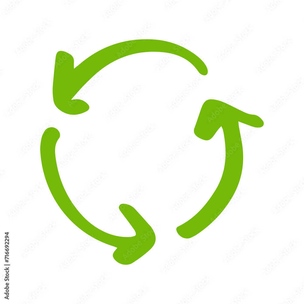 illustration of a recycling sign illustration of a recycling sign