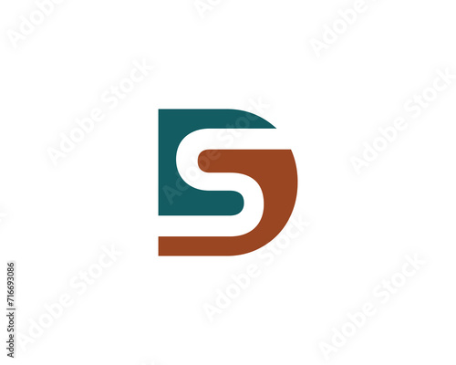 Free Download DS SD logo design vector template - GFXLoad
