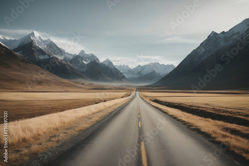 Road in the Mountains