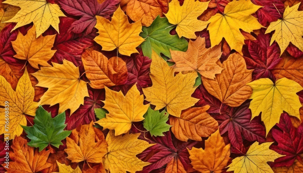 a bunch of leaves that are laying on the ground in different colors of the same color as the leaves in the picture are brown, red, yellow, green, red, orange, and yellow, and green. a bunch of leaves that are laying on the ground in different colors of the same color as the leaves in the picture are brown, red, yellow, green, red, orange, and yellow, and green.