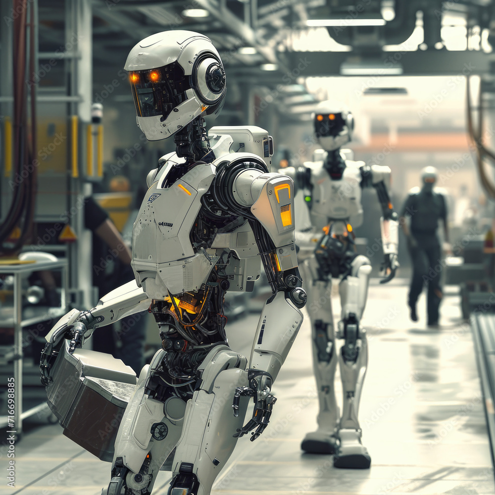 Robots in manufacturing and industry Robots in manufacturing and industry