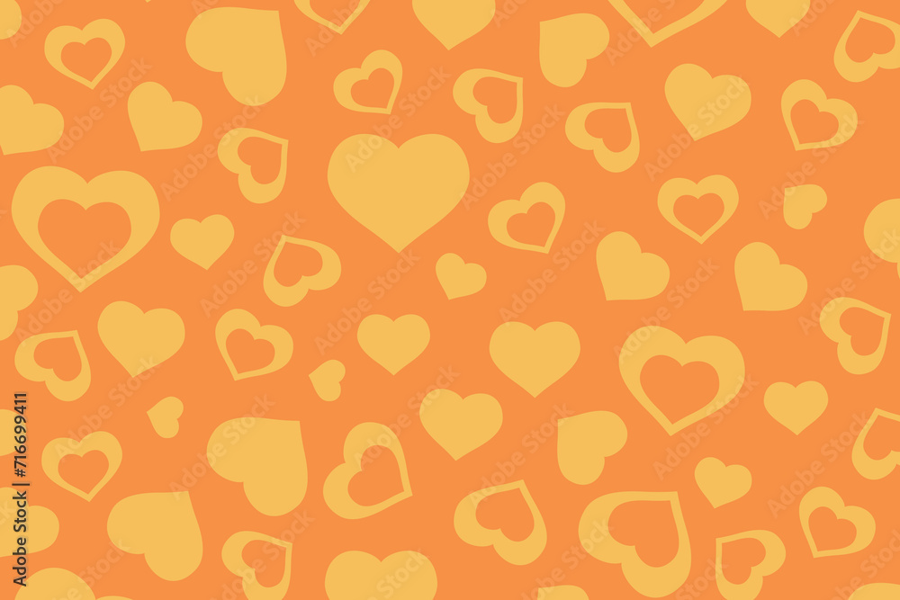 Heart pattern, Valentine's Day seamless pattern, Valentine's Day background. Heart pattern, Valentine's Day seamless pattern, Valentine's Day background.