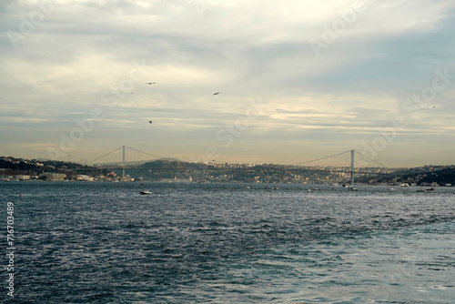 15 temmuz sehitler Koprusu bridge Istanbul Bosphorus cruise