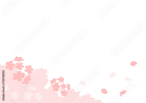 桜のフレーム