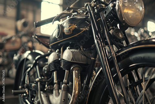 Vintage motorcycle © Fabio