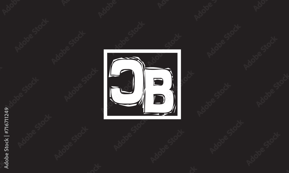 CB, BC, C, B Abstract Letters Logo Monogram CB, BC, C, B Abstract Letters Logo Monogram