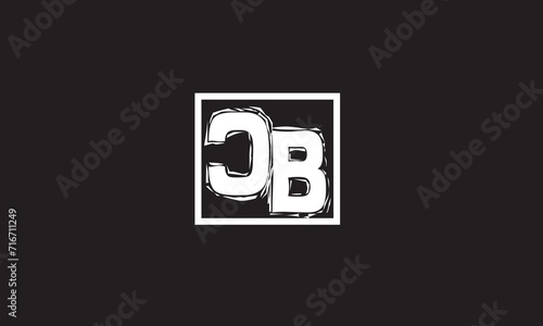  CB, BC, C, B Abstract Letters Logo Monogram