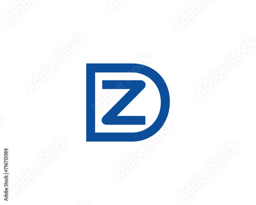 Free Download DZ ZD logo design vector template - GFXLoad
