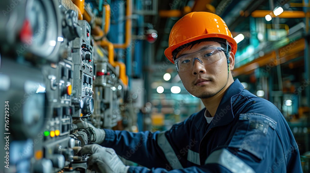 The operators at the factory who monitor the operation of the equipment and maintain its serviceab The operators at the factory who monitor the operation of the equipment and maintain its serviceab