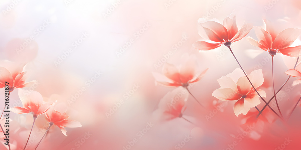 Pastel pink abstract floral background Pastel pink abstract floral background
