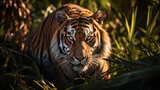 Regal Bengal Tiger in Its Natural Habitat