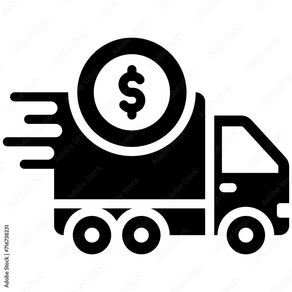 Shipping Cost Icon Shipping Cost Icon