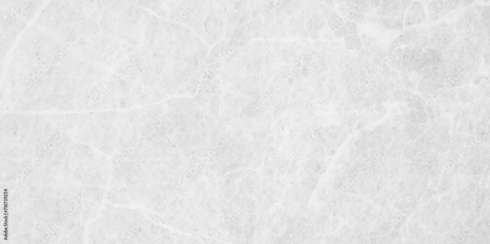 Fototapeta premium White stone marble concrete wall grunge for texture backdrop background. Old grunge textures with scratches and cracks. White painted cement wall, modern grey paint limestone texture background.