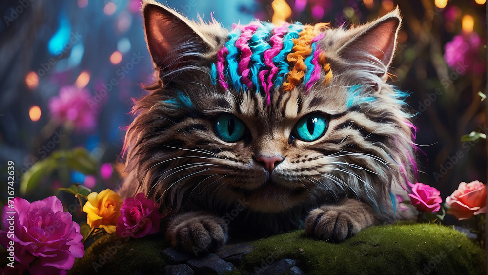 Cheshire cat in the wonderland Cheshire cat in the wonderland