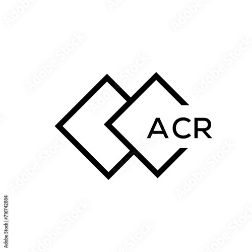 ACR Letter logo design template vector. ACR Business abstract connection vector logo. ACR icon circle logotype.
