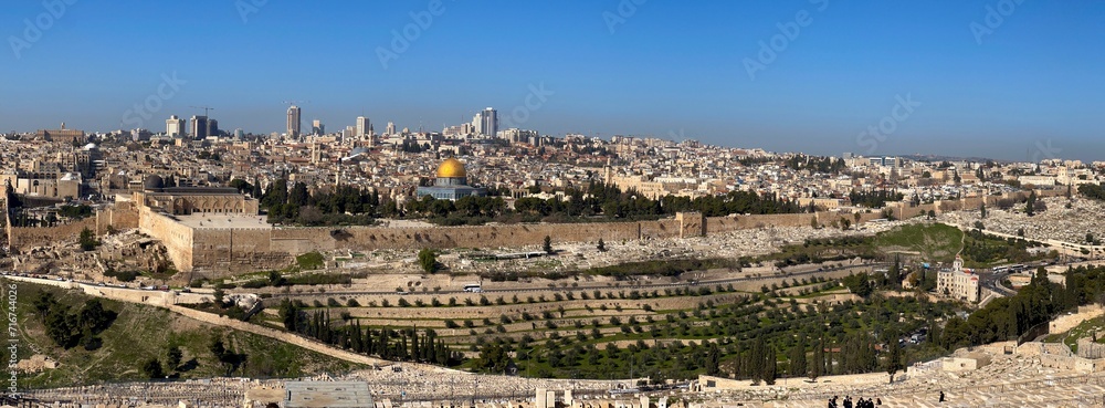 Al Aqsa Mosque Jerusalem Panorama