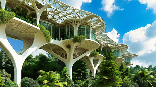 Botanical Wonder: The Futuristic Architecture of Singapores Gardens by the Bay photo