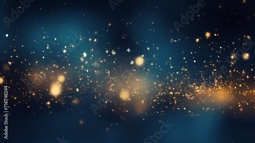 Abstract glitter lights background, blurred bokeh effect