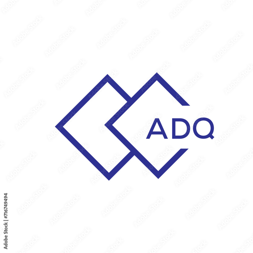ADQ Letter logo design template vector. ADQ Business abstract connection vector logo. ADQ icon circle logotype.
ADQ Letter logo design template vector. ADQ Business abstract connection vector logo. ADQ icon circle logotype.