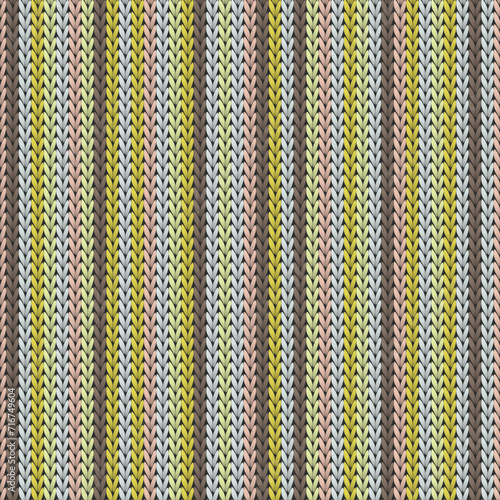 Modern vertical stripes knitting texture