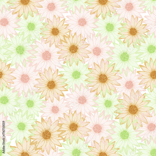 Wallpaper Mural Chrysanthemum rustic summer repeat rapport. Rudbeckia daisy blossom Torontodigital.ca