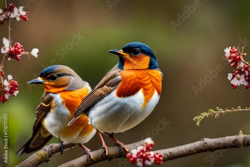 robin on a branch © kiran