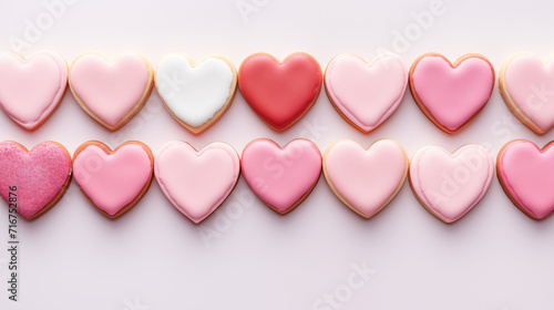 heart shaped cookies