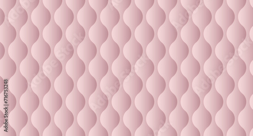 Simple upholstery quilted background. Pink leather texture sofa backdrop. Seamless texture upholstery quilted background