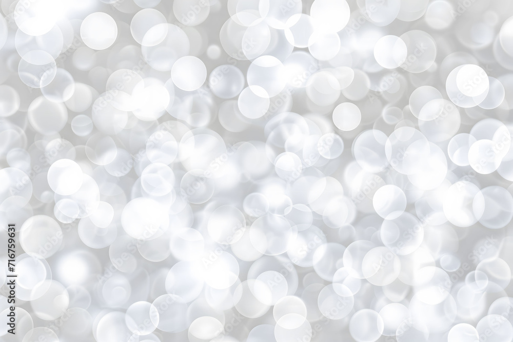Abstract White Bokeh Background Abstract White Bokeh Background