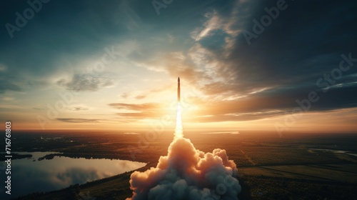 rocket launch photo