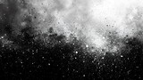 Dynamic Black and White Splatter on a Grayscale Backdrop