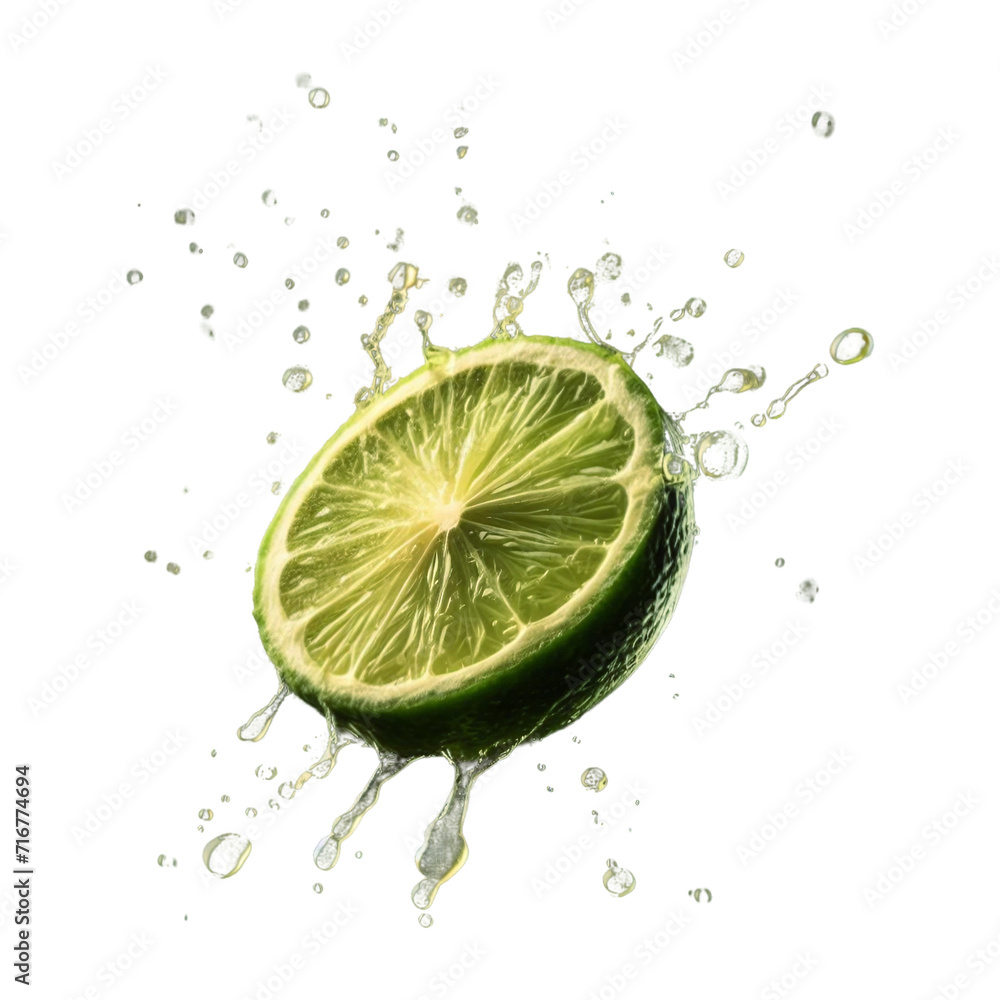 Lemon isolated on alpha layer on transparent background Ai generative. Lemon isolated on alpha layer on transparent background Ai generative.