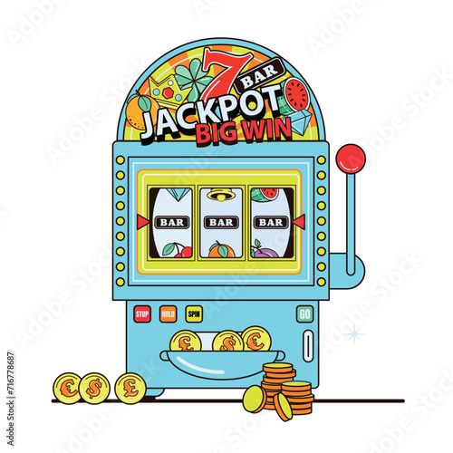 Jackpot big win - slot machine -fruit machine casino