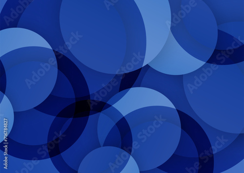 青の円形イメージテクスチャ背景