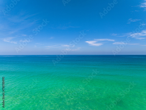 Beautiful ocean in summer day nature seascape view at open sea in summer season,Nature Environment and Travel background,Amazing sea ocean background