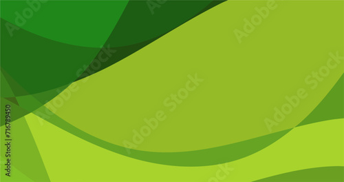 abstract green bio curve elegant background