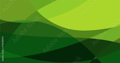 abstract green bio curve elegant background