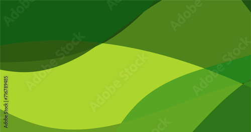 abstract green bio curve elegant background