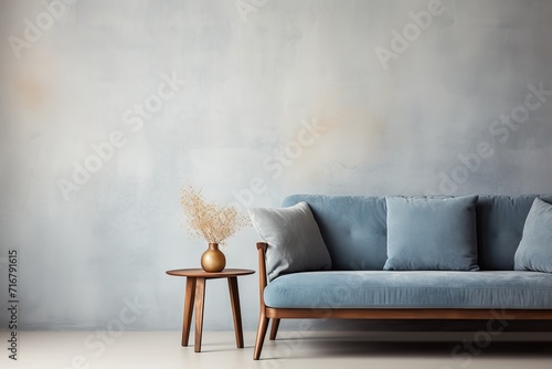 Closeup Image Showcasing Tactile Details of Gray Sofa, A Modern and Sensory Furniture Feature